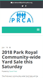 Mobile Screenshot of parkroyalca.org